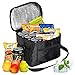 Produktbild Orlegol Kühltasche Picknicktasche, 10L Eistasche Picknicktasche Klappbar Thermotasche Mittagessen Isoliertasche Lunch Tasche für Büro, Grillfeste, Camping, Beach, Auto, Outdoor Reisen - 27x17x24cm