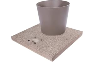 BELFER Bel-fer base in graniglia di cemento completa di vaschetta 42/BSE/4 vari colori (BIANCO)