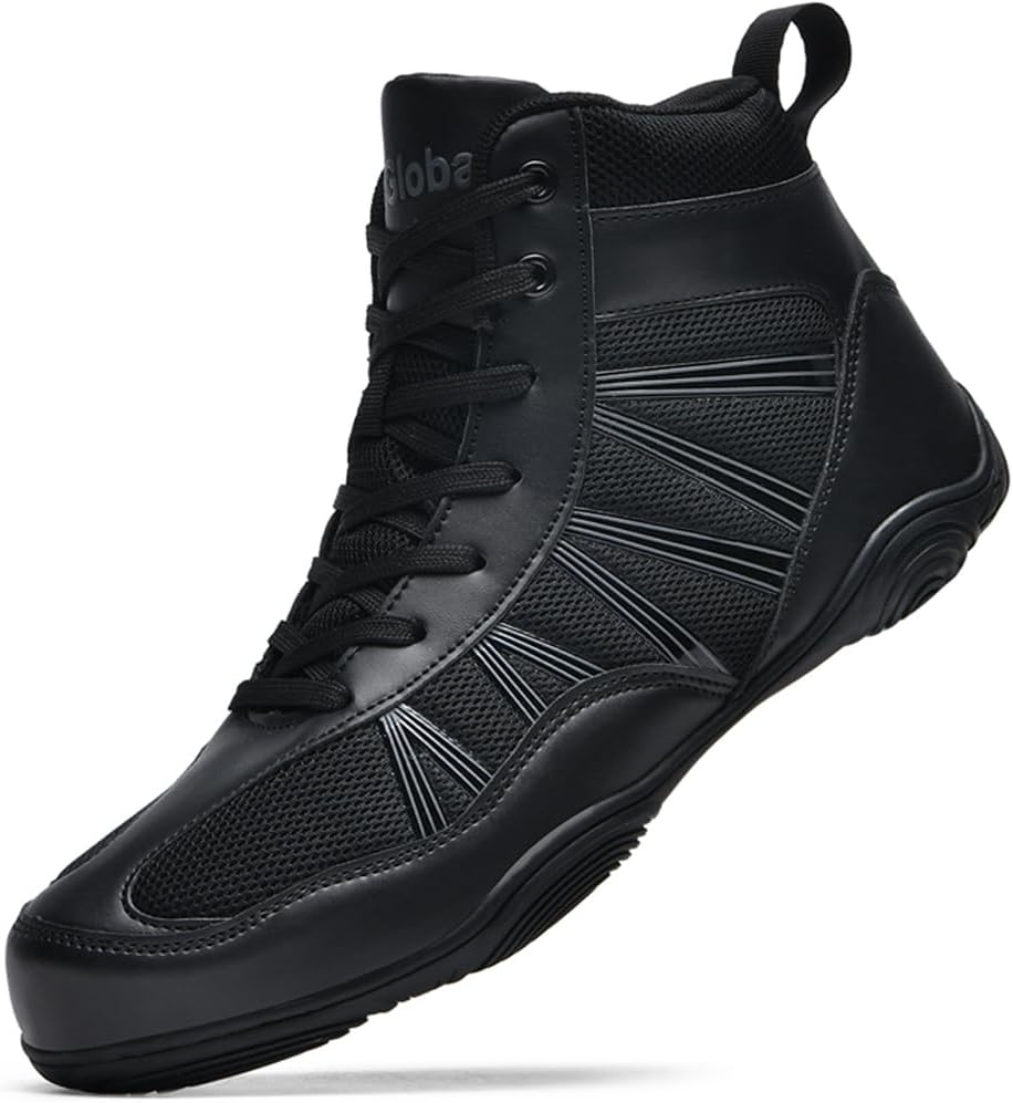 situkeke Zapatos de Boxeo para Hombres Antideslizantes Zapatillas de Lucha Libre Zapatos de Lucha Profesional Deportivos Ligeros Unisex