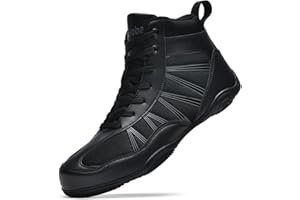 situkeke Chaussures de Boxe pour Hommes Respirantes Wrestling Shoes Chaussures de Boxe Professionnelle Professionnel Résistant À l'usure Unisex