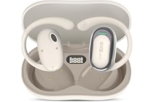 EXSULITY AI Écouteur Traducteur Instantané, Prend en Charge la Traduction en 144 Langues en Temps réel, adaptés pour Bluetooth et Application Traduction instantanée en Ligne