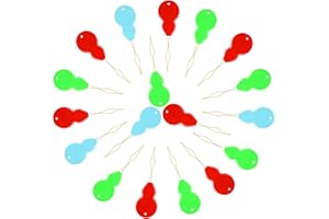 BUOKKON 30Pcs Gourd Shaped Needle Threaders, Plastic Hand Sewing Needle Threader, Thumb Threader with Hooks, Small Needle Eye Threaders Precise Threading Suitable for Hand Sewing Cross Stitch Mending Clothing