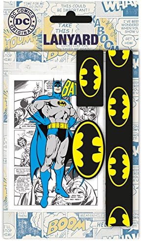 DC Comics Batman Lanyards, Plastic, Multi-Colour