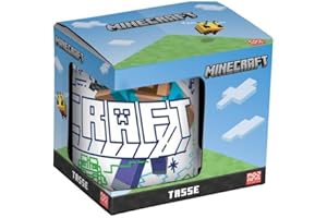 JOOJEE GMBH Minecraft Creeper Vs Miner Tasse, 325 ml