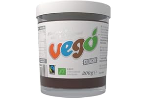 Vego Fairtrade Organic Fine Hazelnut Chocolate Spread, 200g