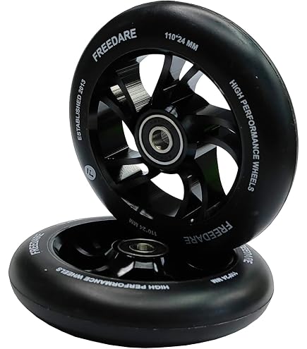 Longway Tyro Scooter Rolle 110 Mm – Unisex Roller-Rad Für Tricks & Speed, Blau, Mit Nylonkern, Leicht & Elastisch