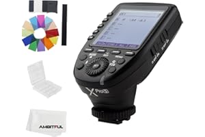 ‎GODOX Godox Xpro-S TTL 2.4G Wireless High Speed Sync 1/8000s X System HSS Flash Trigger-Manual Function Large Dot Matrix LCD 5 dedicated Group Buttons, 11 Customizable Functions for Sony Cameras
