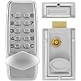 2 4, Lock Cabinet Indoor MiNi Mechanical Combination Digits MiNi Mechanical Code The Door Locker Outdoor Door Password Security Coded