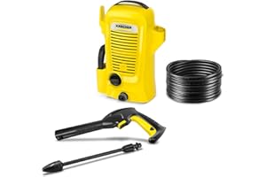 Kärcher Idropulitrice K 2 Universal Edition, Pressione max. 110 bar, Portata 360 l/h, Area di lavoro 20 m²/h, Filtro acqua, Pistola e Tubo Alta Pressione 3m, Ugello rotante