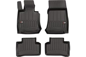 IMJ-GLOBAL Tappetini per auto ProLine 3D compatibile con MERCEDES GLC X253 2015 in poi su misura in gomma | Set di tappetini premium | Materiale TPE durevole | Bordini più alti