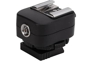 YOSOO HEALTH GEAR Adapter do chodaków, TF‑334 Hot Shoe Adapter do A7, A7C, A7R, A7RII, A7MII, A7RIII, A7MMIII, A74, A7R4, A7R4A, A9, A9II, A1, A6400, A6300, A6500