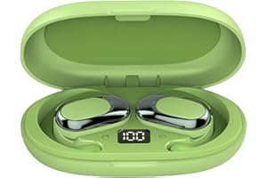 CONYAT Bluetooth Sport-Kopfhörer, Open Ear Kopfhörer, Touch Control, Kopfhörer für Laufen, Radfahren, Arbeit, Spiel, Grün