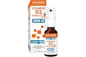 D plantes D.Plantes - Vitamine D3 2000 UI - Huile - Spray - 20ml