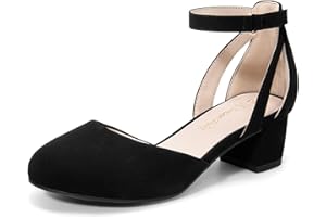 DREAM PAIRS Mädchen Abendschuhe Knöchelriemchen High Heels Mary Jane Schuhe Prinzessinnenschuhe Geeignet für Hochzeiten Geburtstagsfeiern Campus