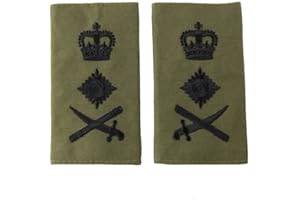 WYEDEAN STORES General - Royal Marines Slider Epaulette - Royal Navy Badge