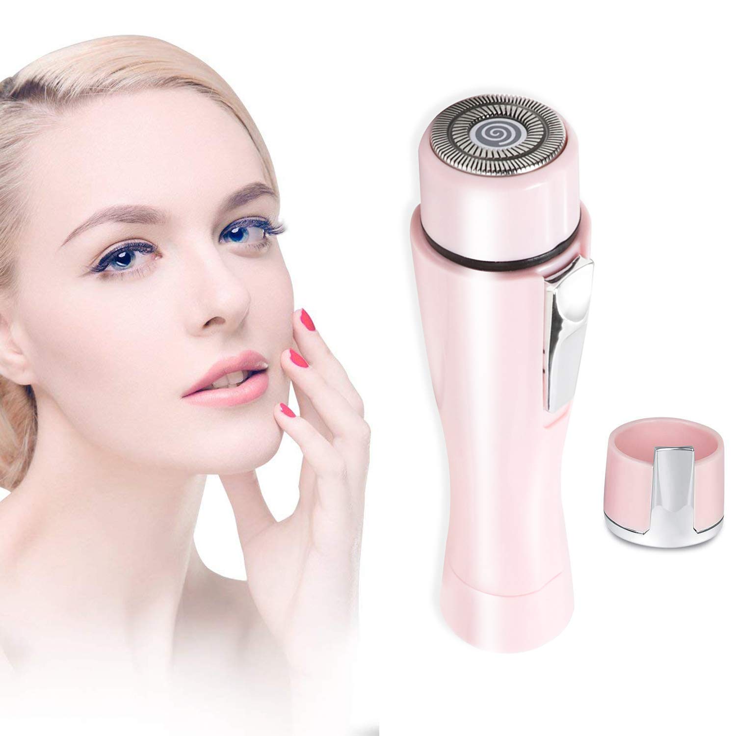 Painless Facial Hair Remover for Women，Luxury Portable Flawless Ladies