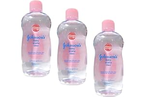 3x Johnson's Baby Oil 500ml (1500ml Total)