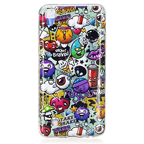 LG X Power Funda  SATURCASE Patr  n Hermoso Luminoso Fluorescente Ultra Delgado Flexible Suave TPU Gel Silicona Trasera Bumper Protector Funda Carcasa Case Para LG X Power  Design-6 