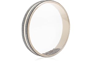 sourcing map 8 Inches Ocean Sea Wave Sound Drum Musical Instruments Percussion Hand Drums with Wave Beads Ocean Sounds for Meditation & Relaxation