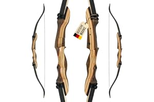 ‎DRAKE ARCHERY Wild Honey - Take Down - 62 Zoll - Recurvebogen - 20 lbs; toller Einsteigerbogen, Anfängerbogen für Erwachsene und Jugendliche im Bogensport, Bogenschießen, Pfeil und Bogen