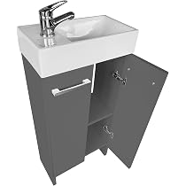 paplinskimoebel - Waschbecken mit Unterschrank 40cm Breite Malibu ...