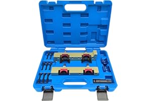THIKPO Juego de herramientas de bloqueo y alineación del árbol de levas | Compatible con motores Mercedes Benz M133, M270, M274, M264 | Kit de 15 piezas con bolsa de transporte, OEM: 270589016100,