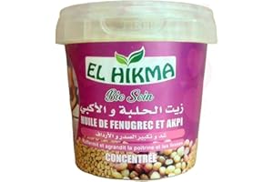 AYOMIN Beurre de Fenugrec et Akpi, Concentré Naturel, Sublimes Courbes