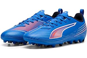 PUMA Ultra 6 Play MG Jr - Tenis de fútbol Unisex para niños
