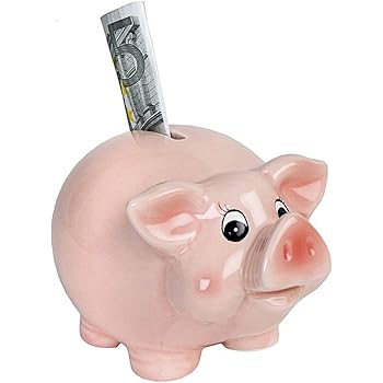 Salvadanaio Maialino Rosa In Metallo - Lattina Apribile 12x6 Cm, Idea Regalo - Foto 9