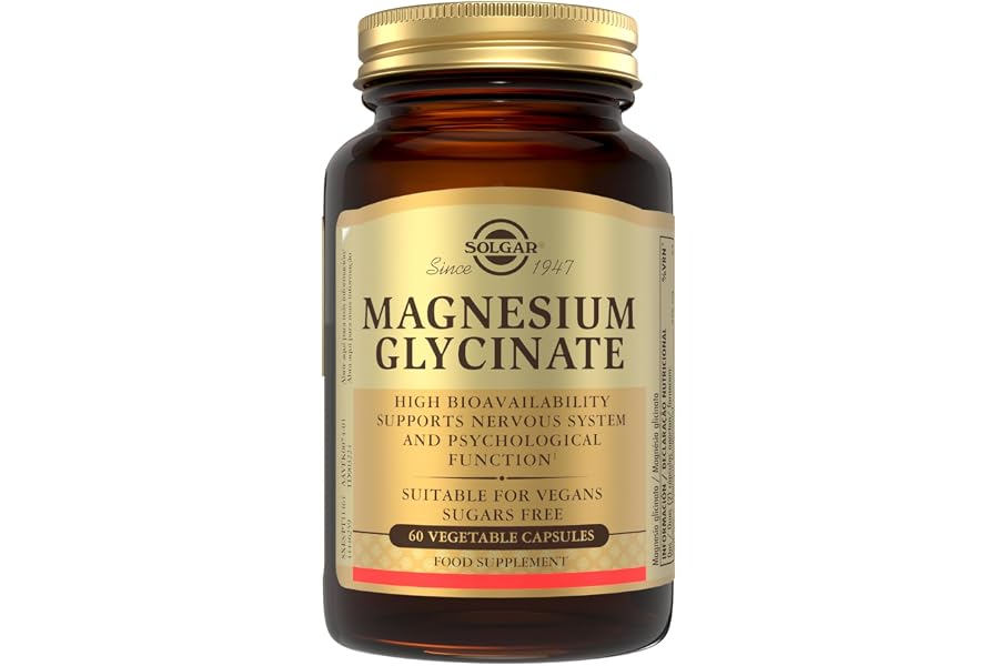 Solgar Magnesio Bisglicinato 240 mg | Alta Biodisponibilidad y Absorción | Reduce Cansancio y Apoya Sistema Nervioso | 100% Q