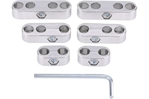 AKOZON Bougies de séparation de câbles télescopiques 7 mm 8 mm default(Argent)+séparateur fils de bougie bougie d allumage séparateur fils de bougie séparateur fils de bougie séparateur fils de bougie bougi