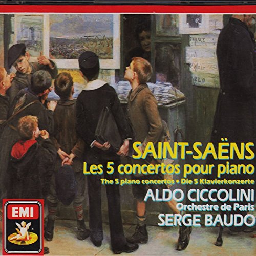 Preisvergleich Produktbild Saint-Saens:Piano Ctos. 1-5