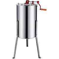 Husuper Edelstahl Honigschleuder Honey Extractor Honig Extraktor Manual Bienenzucht Ausrüstung Imker für Anfänger…
