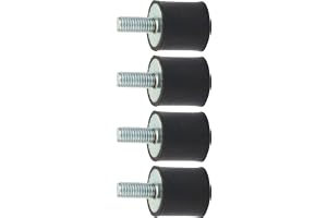 AUTO Stötdämpare 4 st M8 gummihållare anti-vibration tystblock bil båt burkar för vibrations- och ljudkontroll (VD30*30 M8*23