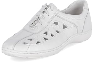 Waldläufer , Damskie buty miejskie Sznurowane Biały Offwhite