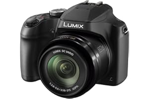 ‎PANASONIC Panasonic DC-FZ82 Lumix Aparat Mostkowy z Szerokim Kątem Widzenia 20 mm, Czarny, 18 MP