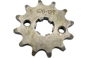 ‎B BAOSITY B Baosity 12T Kettenrad vorne Kettenrad 428 Kette 12 Zähne für 110ccm 125ccm 140ccm Pit PRO Pit Bike