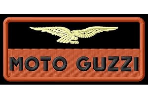 MASTERPATCH Toppa per moto Guzzi Bellagio Nevada V7 V9 Roamer V12 Norge Moto Aufnäher parche Bordado brodé patche écusson toppa ricamata