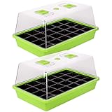 Schramm® Zimmergewächshaus Anzuchtkasten 1, 2 oder 3 Stück 38x24x18 cm Mini Gewächshaus Anzuchtset Anzucht Set Treibhaus Anzu