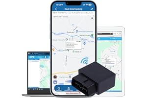 TKMARS Traceur GPS Voitures OBD Plug et Play Suivi et Positionnement Longue Distance des Véhicules Traqueur GPS OBD GSM/GPRS/SMS Tracker TK816