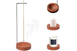 Furforstk Quemador de Incienso 4 Piezas Porta Incienso, Quemador Incienso, Soporte Incienso Varilla, incensario, quemadores de Incienso, inciensario para decoración, salón y Accesorios de Yoga
