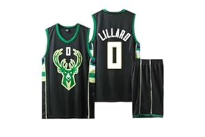 ABRTJCL Maillot Basketball Enfant/Adulte, 2 Pièces Basket Maillots Basketball Jersey et Short Ensemble de Maillot, Pop Maillot Basket Enfants/Adulte, Maillot sans Manches et Pantalon Court