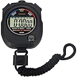 Multifunctional Electronic Stopwatch Running Stopwatch Timer Professional Digital Sport Stopwatch Water Resistant Stopwatch With Hang Rope Alarm