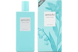 AMICHI - Sensual Flower 150 ml, Colonia Mujer, Perfume Formato Spray, Eau de Toilette Femenina, Agua Fresca, Fragancia Floral Afrutada, Aroma Seductor de Larga Duración