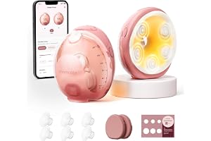 Momcozy Wellness 1 Elektrisk Bröstpump med 360° Värme och 5-zonsmassage