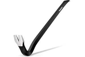 INNONEXXT Piede di porco Premium | 500 x 18 mm acciaio speciale | palanchino, barra di porco, barra di porco, Levachiodi, Ferro a leva, Giapponese leva di forza curva, Barra di trazione, Barra per pry