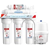 5 Stage Domestic Reverse Osmosis Equipment with 50 Gpd Membrane Includes 5 Stage Reverse Osmosis Filters Organic Coconut, 5 L