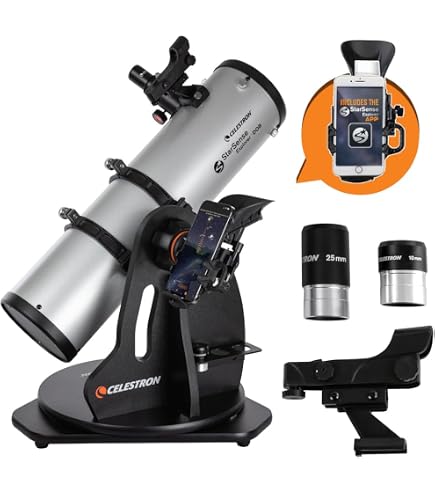 DWARFLAB AP 35/150 Dwarf 3 – Telescopio Intelligente Portatile Con Doppia Fotocamera, Autofocus E Stacking Automatico