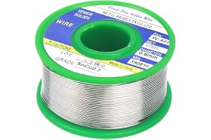 Lödtenn med flöde, lödtrådelektronik 0,8 mm, lödtenn blyfri för kretskort med kolofoniumkärna, 100 g lödtråd blyfri rulle Sn99,3Cu0,7, tråd lödmedel för gör-det-själv, elektrolödning