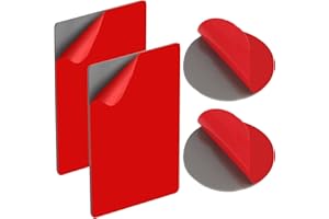 pawpoem 4 Stück Klebepads Dash Cam Doppelseitige Hitzebeständig Extra Stark, für Dashcam Halterung, Windschutzscheibe, GPS, Handyhalterung, Kamera, Doppelseitiges Klebeband Hitzebeständig